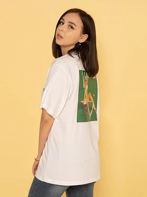 TENNIS PINUP S/S TEE-WHITE